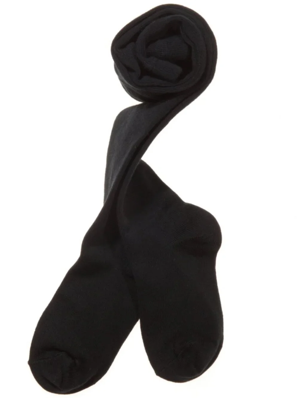 Polarn O. Pyret Black Tights Size 6-8 Years